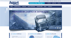 Desktop Screenshot of americacargo.com.br